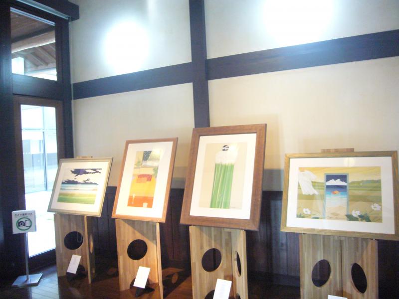 やかげ郷土美術館で米倉健史　キルティングアート展開催中です サブ画像2